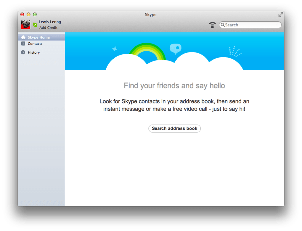 skype for mac air free download